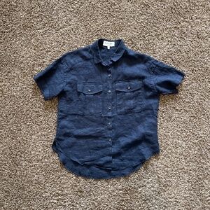 Alex Mill utility shirt in linen size XS